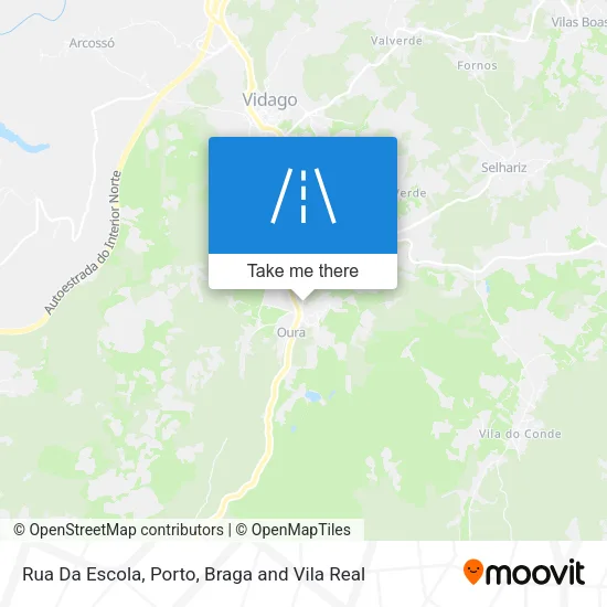 Rua Da Escola map