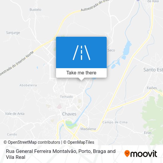 Rua General Ferreira Montalvão map