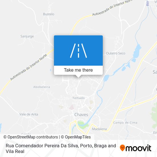 Rua Comendador Pereira Da Silva mapa