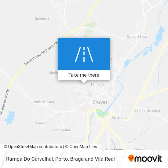Rampa Do Carvalhal map