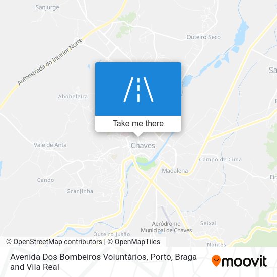 Avenida Dos Bombeiros Voluntários map