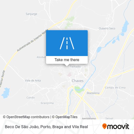 Beco De São João map