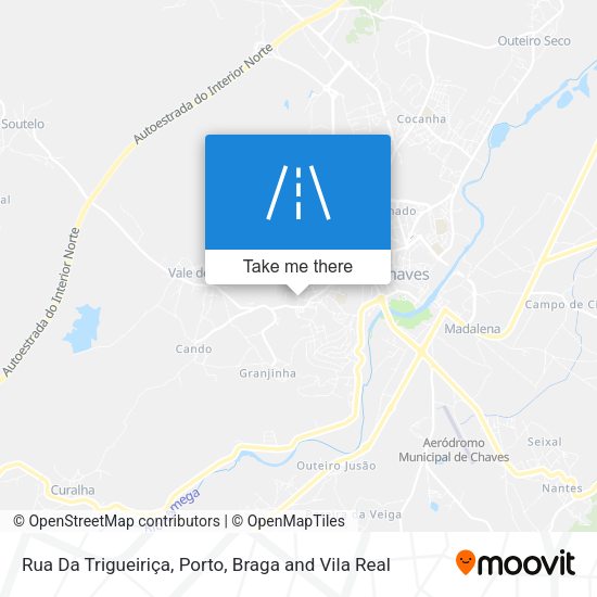 Rua Da Trigueiriça map