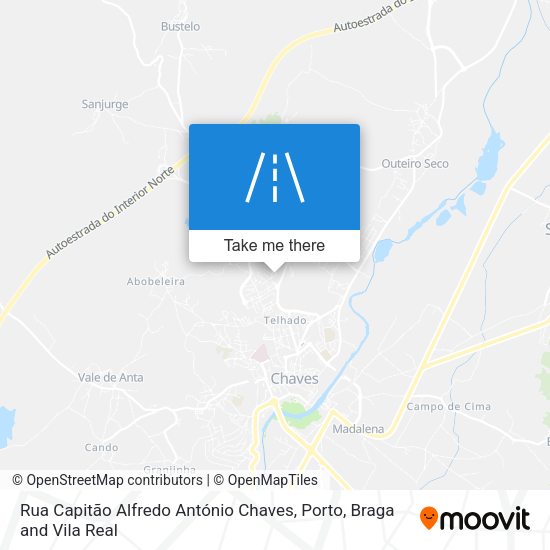 Rua Capitão Alfredo António Chaves map