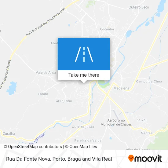 Rua Da Fonte Nova map