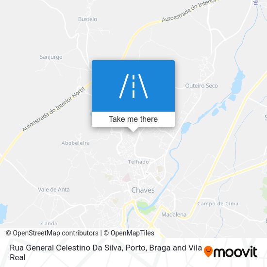 Rua General Celestino Da Silva map