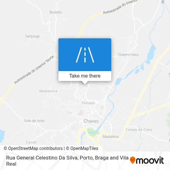 Rua General Celestino Da Silva map