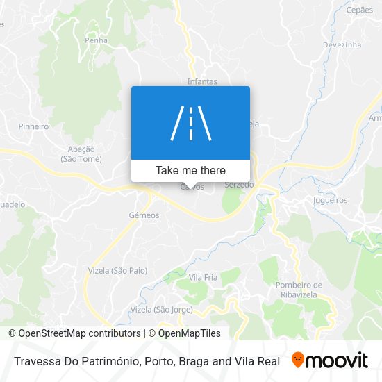 Travessa Do Património map