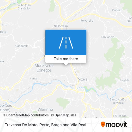 Travessa Do Mato mapa