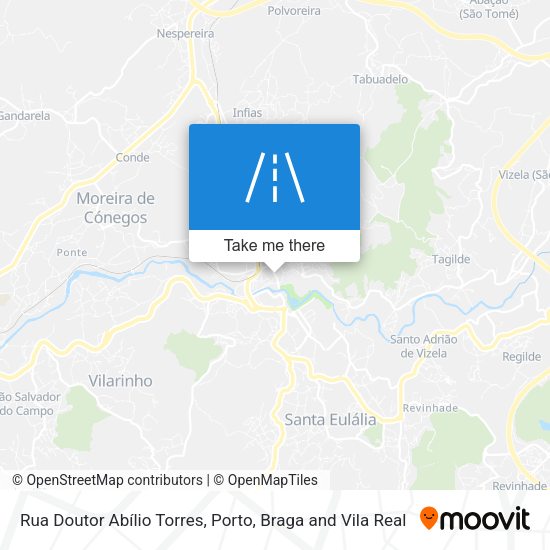 Rua Doutor Abílio Torres map