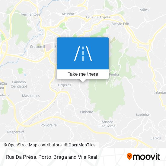 Rua Da Prêsa map