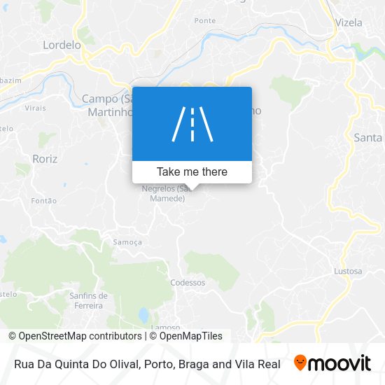 Rua Da Quinta Do Olival map