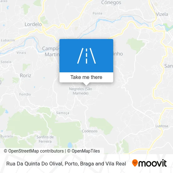 Rua Da Quinta Do Olival map