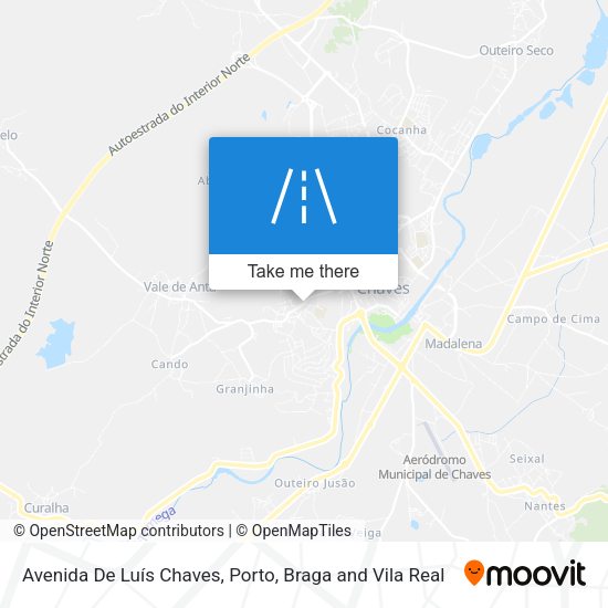 Avenida De Luís Chaves map
