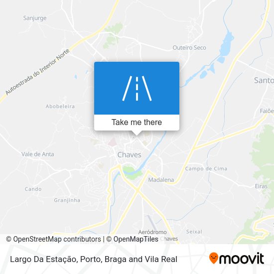 Largo Da Estação mapa