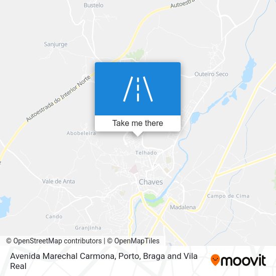 Avenida Marechal Carmona map
