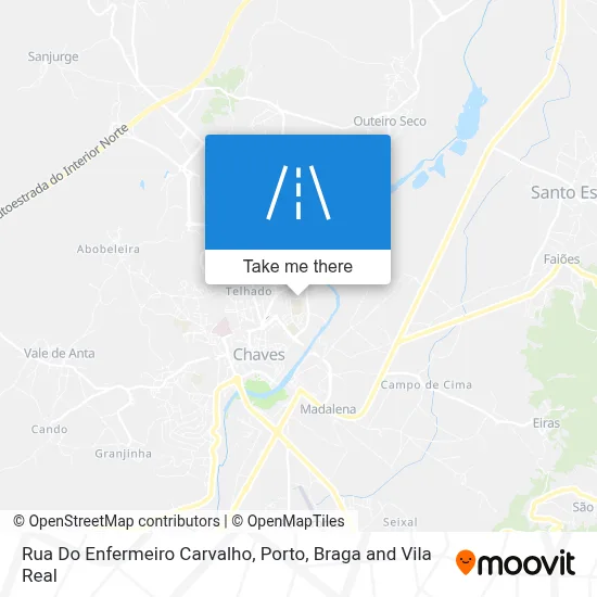 Rua Do Enfermeiro Carvalho map