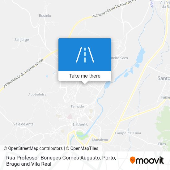 Rua Professor Boneges Gomes Augusto map