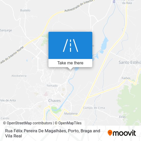 Rua Félix Pereira De Magalhães mapa