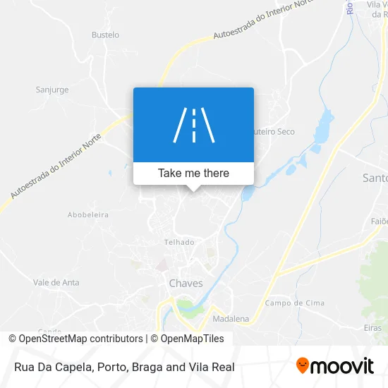 Rua Da Capela map