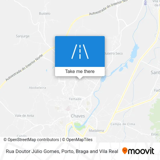 Rua Doutor Júlio Gomes map