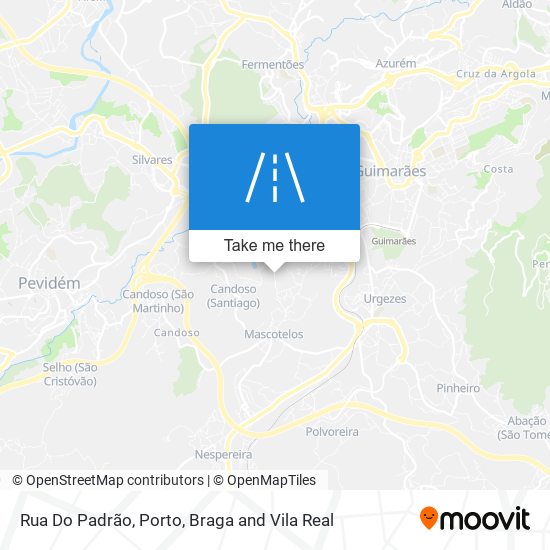 Rua Do Padrão mapa