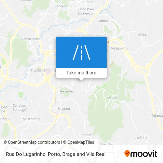 Rua Do Lugarinho map