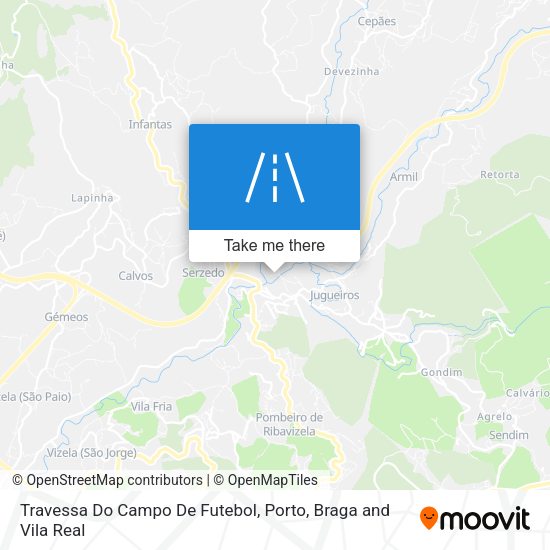 Travessa Do Campo De Futebol map