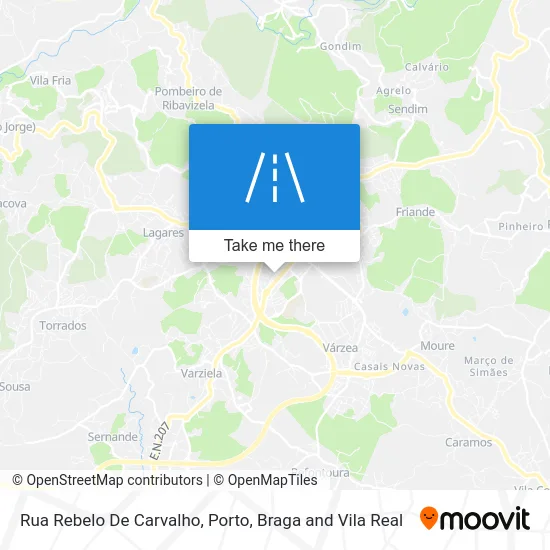 Rua Rebelo De Carvalho map