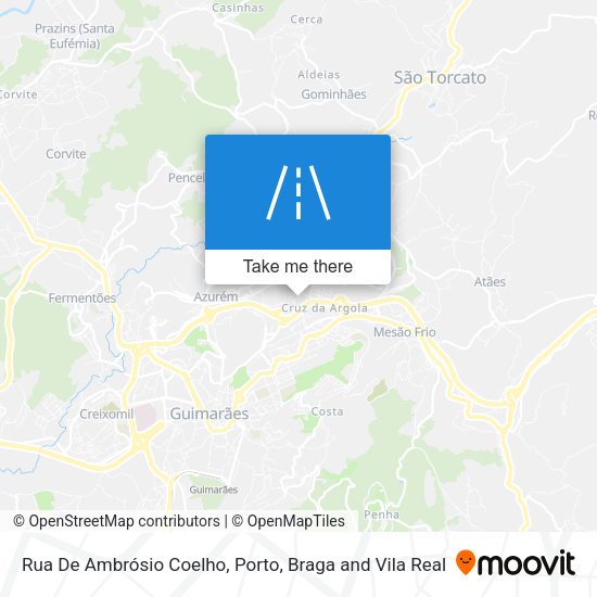 Rua De Ambrósio Coelho map