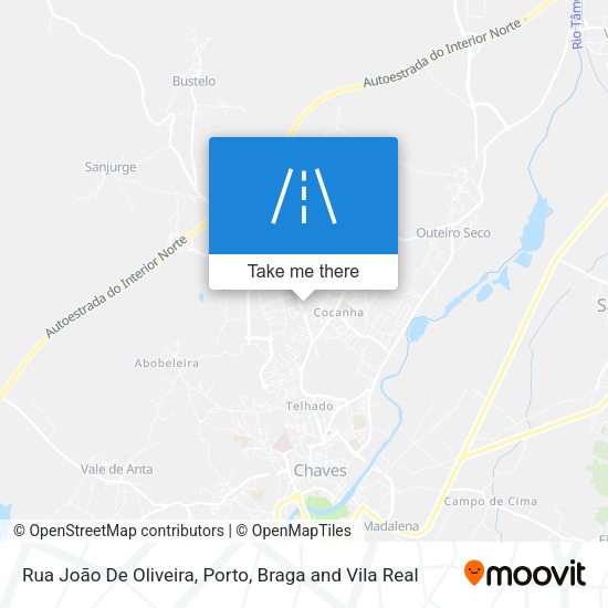 Rua João De Oliveira mapa