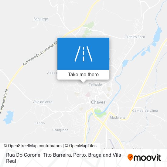 Rua Do Coronel Tito Barreira map