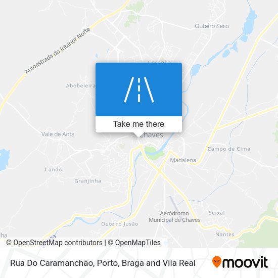 Rua Do Caramanchão map