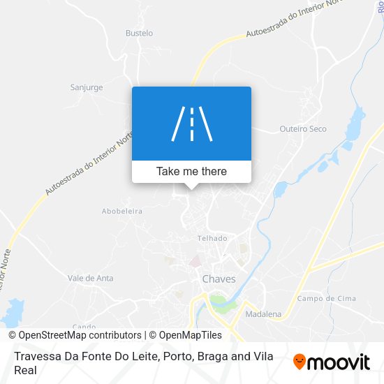 Travessa Da Fonte Do Leite map