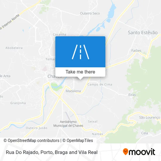 Rua Do Rajado map