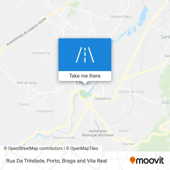 Rua Da Trindade mapa