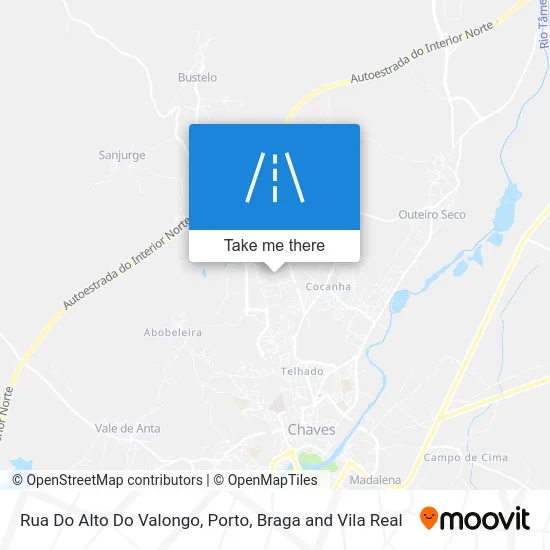 Rua Do Alto Do Valongo map