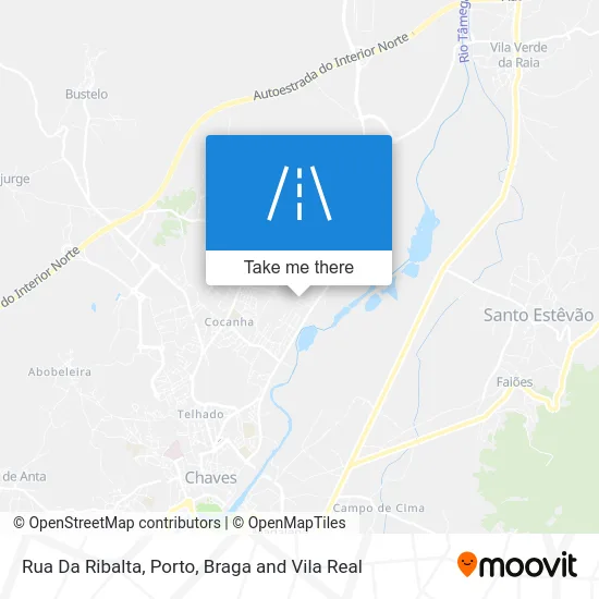 Rua Da Ribalta map