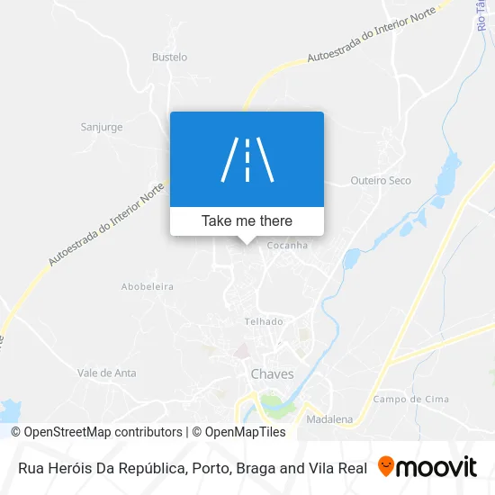Rua Heróis Da República map