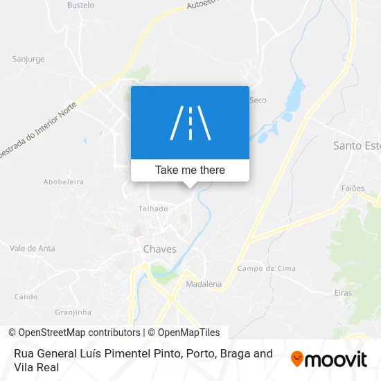 Rua General Luís Pimentel Pinto map