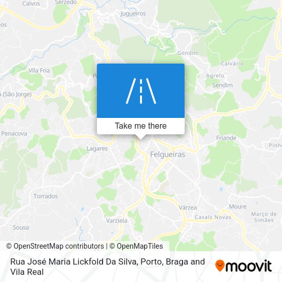 Rua José Maria Lickfold Da Silva map