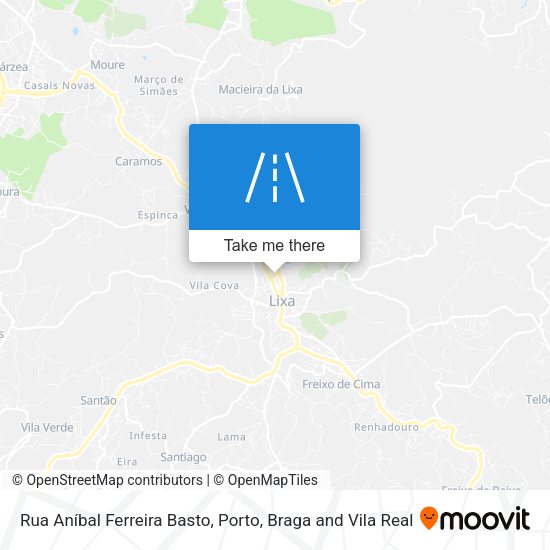 Rua Aníbal Ferreira Basto map