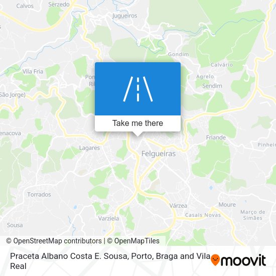 Praceta Albano Costa E. Sousa map