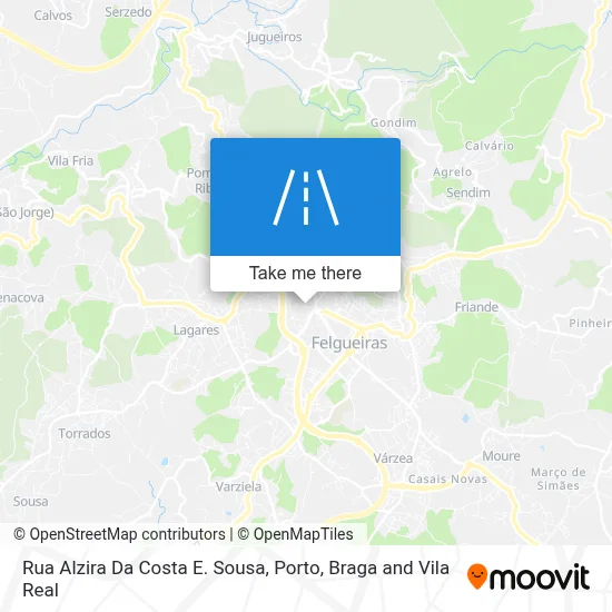 Rua Alzira Da Costa E. Sousa map