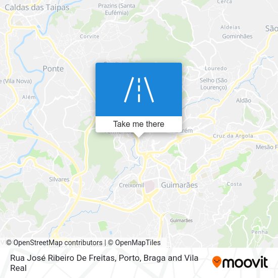 Rua José Ribeiro De Freitas map