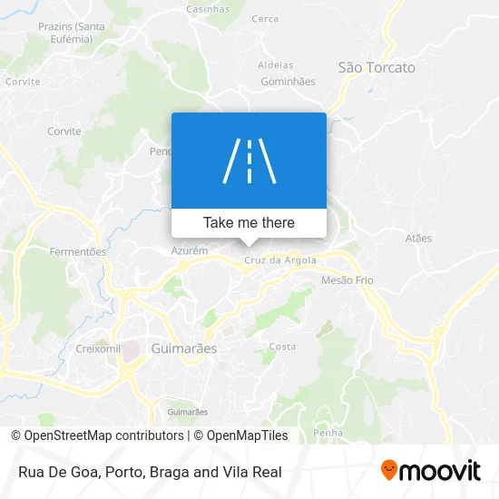 Rua De Goa map