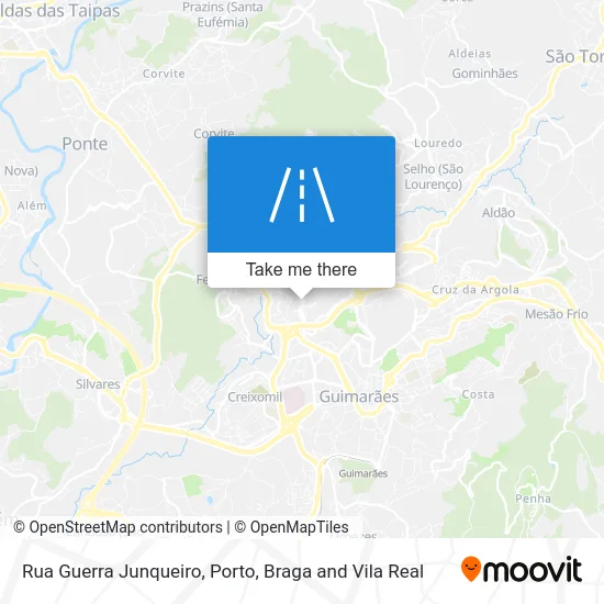 Rua Guerra Junqueiro map