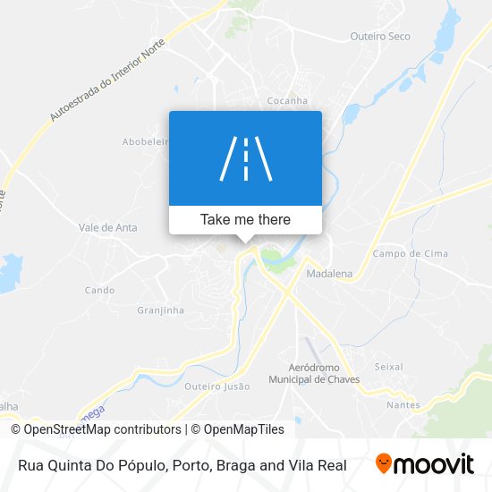 Rua Quinta Do Pópulo map