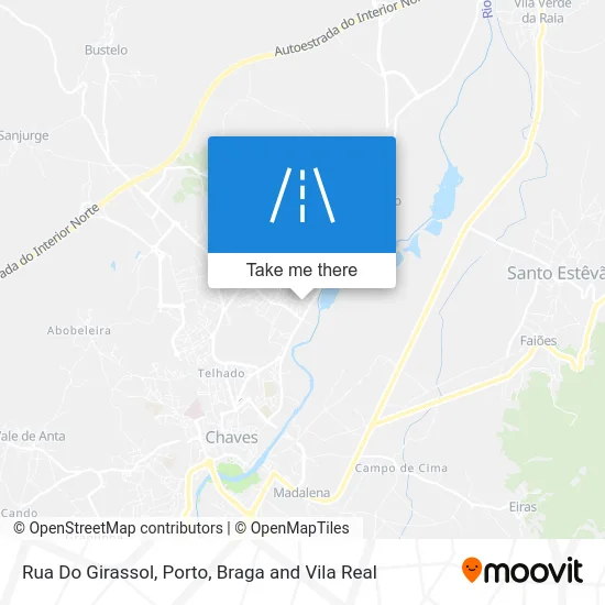 Rua Do Girassol map