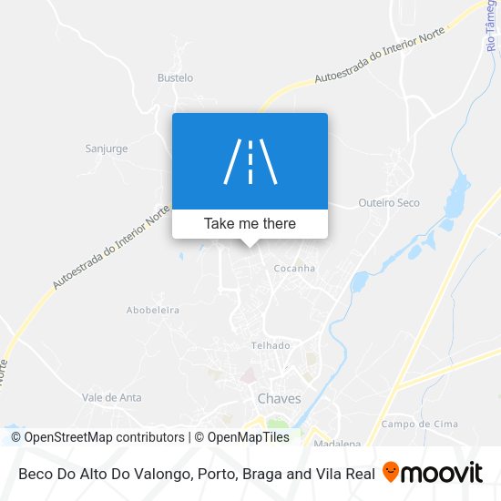 Beco Do Alto Do Valongo mapa